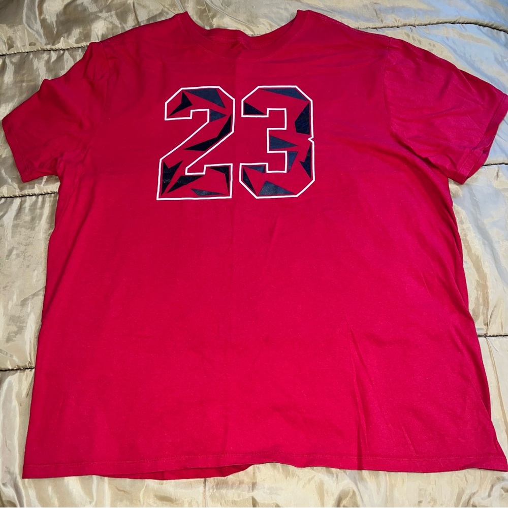 Jordan 23 Men’s XXL Tee - Red Michael Jordan T-Shirt